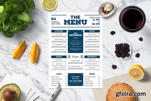 Summer Food Menu