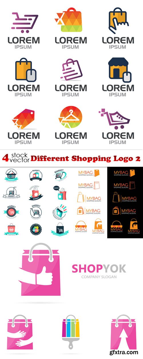 Vectors - Different Shopping Logo 2