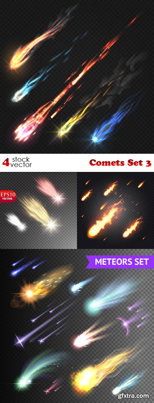 Vectors - Comets Set 3