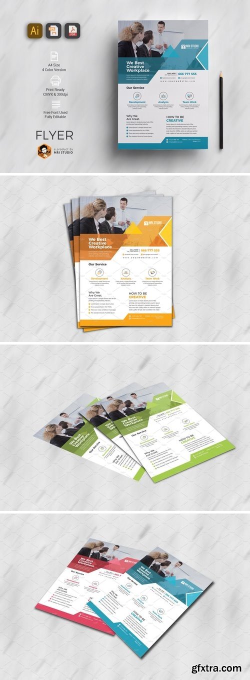 CM - Corporate Flyer Template 2078481