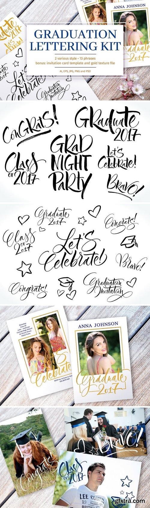 CM - Graduation lettering kit 1545844