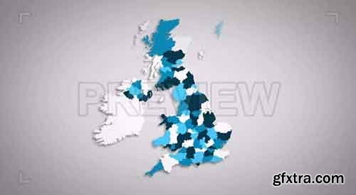 United Kingdom Counties Combine - Motion Graphics 71426