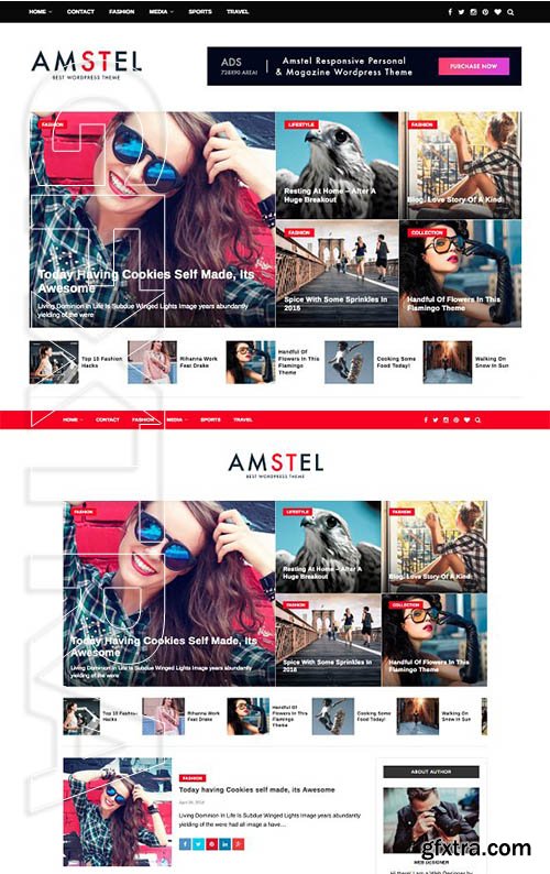 CreativeMarket - Responsive Magazine Wordpress Theme 2392266