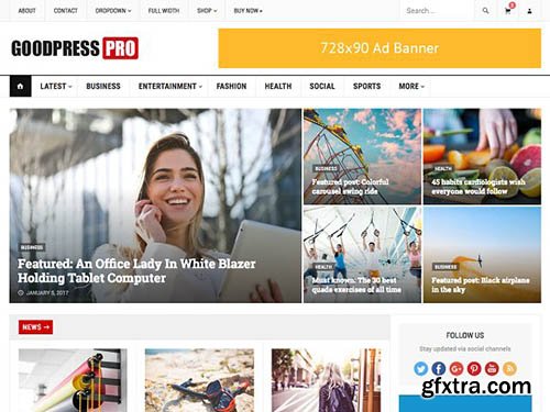 CreativeMarket - GoodPress Pro - Magazine Theme 2387853