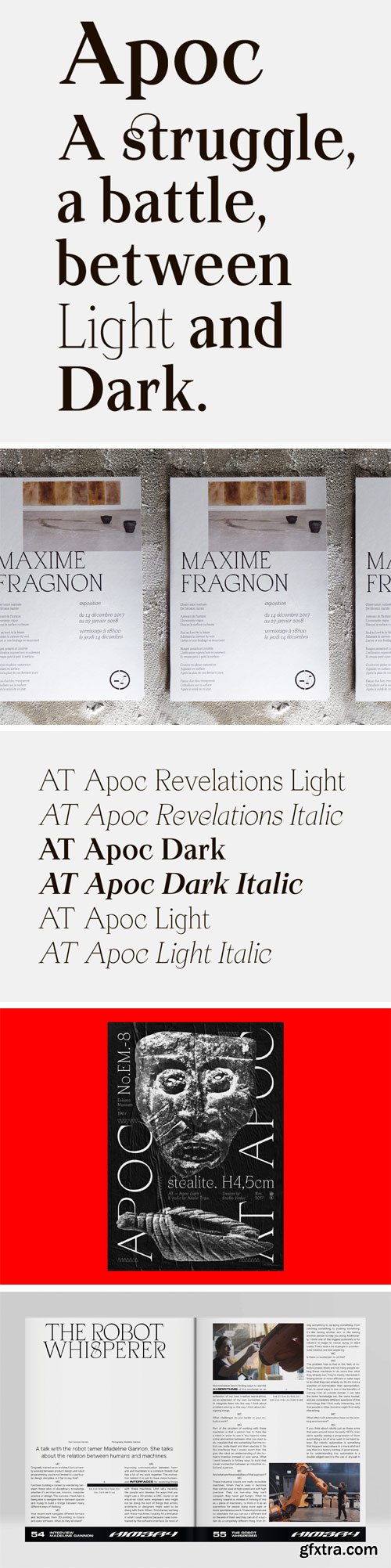 AT Apoc Font Family