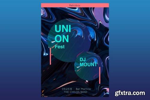 Union Fest Flyer Poster