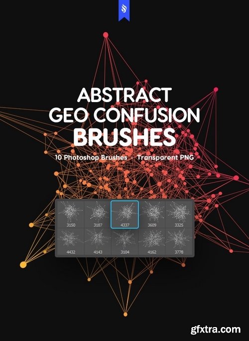 GraphicRiver - Geometrical Confusion Brushes 20792759