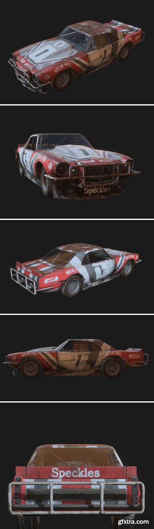 Derby Car 3d Model