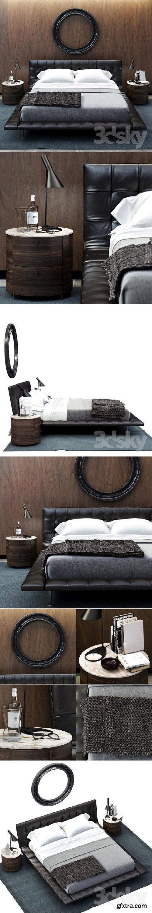 POLIFORM ONDA BED