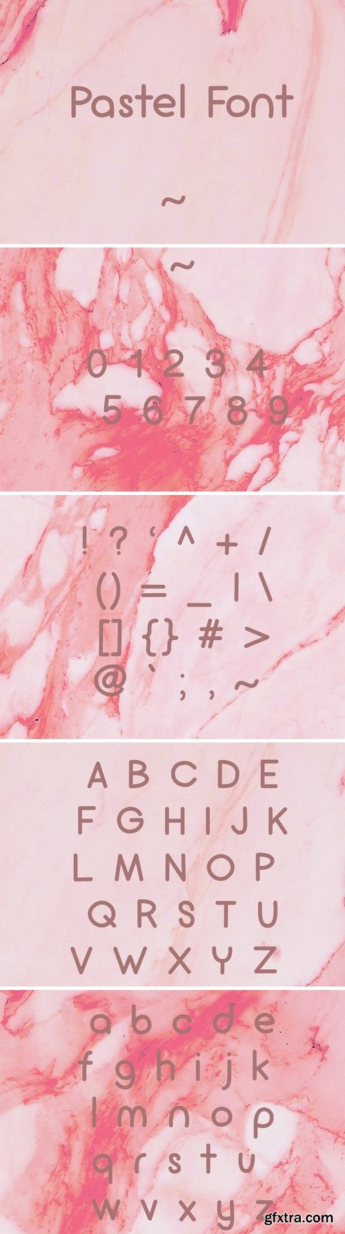 CM - Pastel Font 1569607