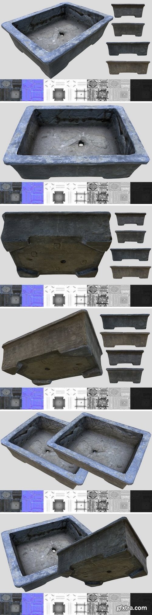 CM - Cement Bonsai Pot 1569882