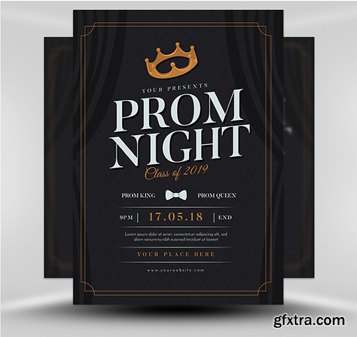 Prom Night Flyer Template v1