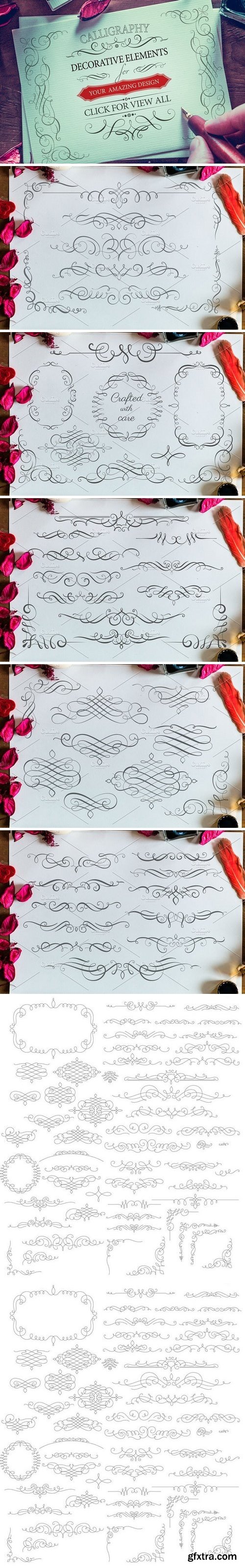 CM - Set of **50** flourishes 1569819