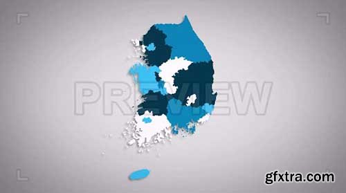 South Korean Provinces Combine - Motion Graphics 71417