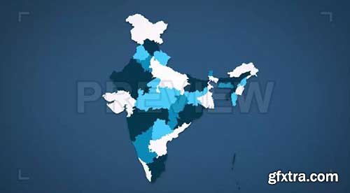 Indian States Combine - Motion Graphics 71408