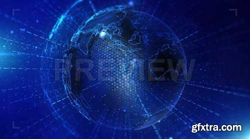 Broadcast News Earth Background - Motion Graphics 71548