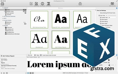 FontExplorer X Pro 7.3.0