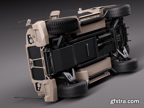 Oshkosh JLTV 2014 3d model