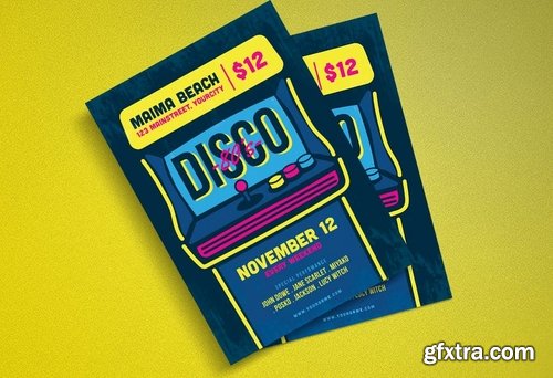 Disco Party Flyer