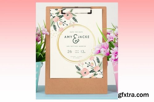 Invitation Frame Mock Up