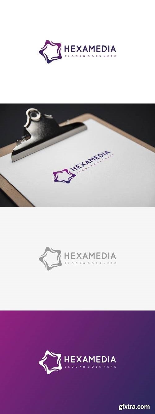 Abstract Media Logo