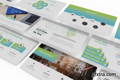 Social Media Keynote Template