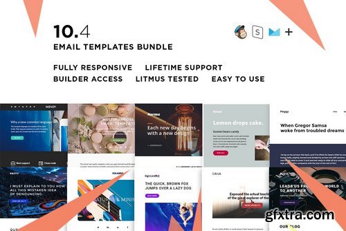 CM - 10 Email templates bundle IV 2356861