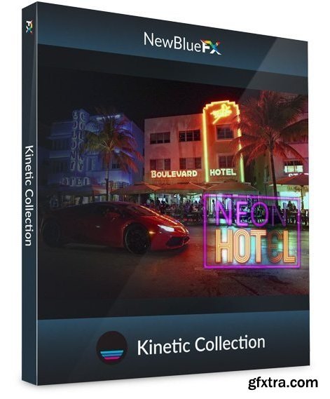 NewBlueFX Titler Pro 6 + Kinetic Templates