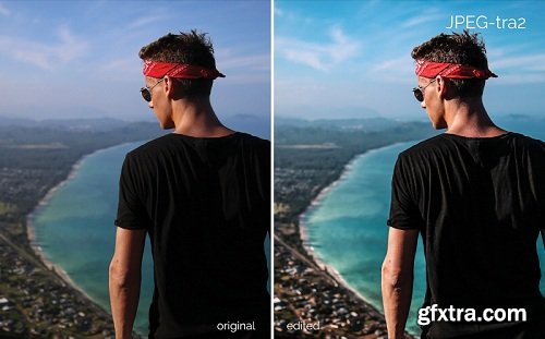 JPEG Travel Lightroom Preset Pack