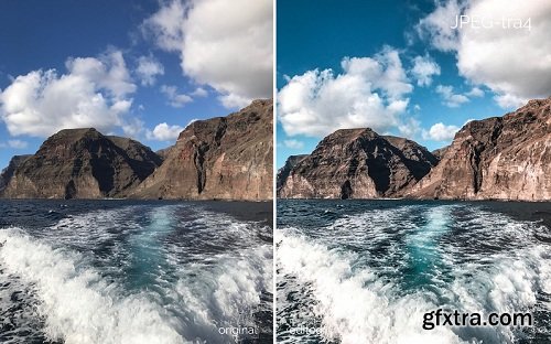 JPEG Travel Lightroom Preset Pack