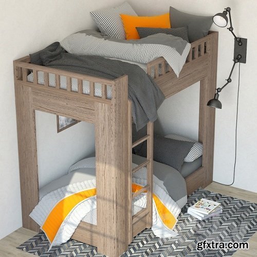 Restoration Hardware Callum bunk bed