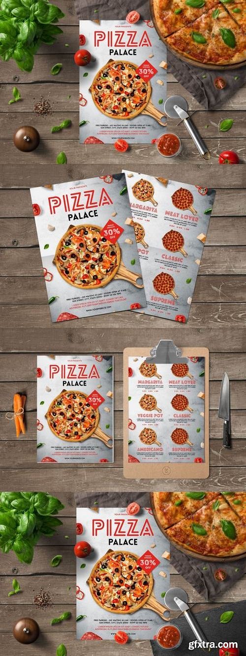 Pizza Flyer Menu