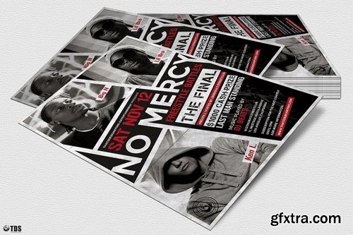 GraphicRiver - Freestyle Rap Battle Flyer Template V1 14324573