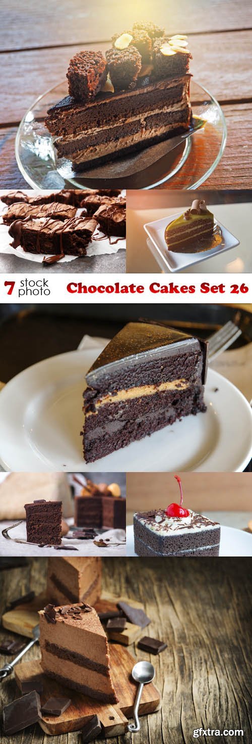 Photos - Chocolate Cakes Set 26