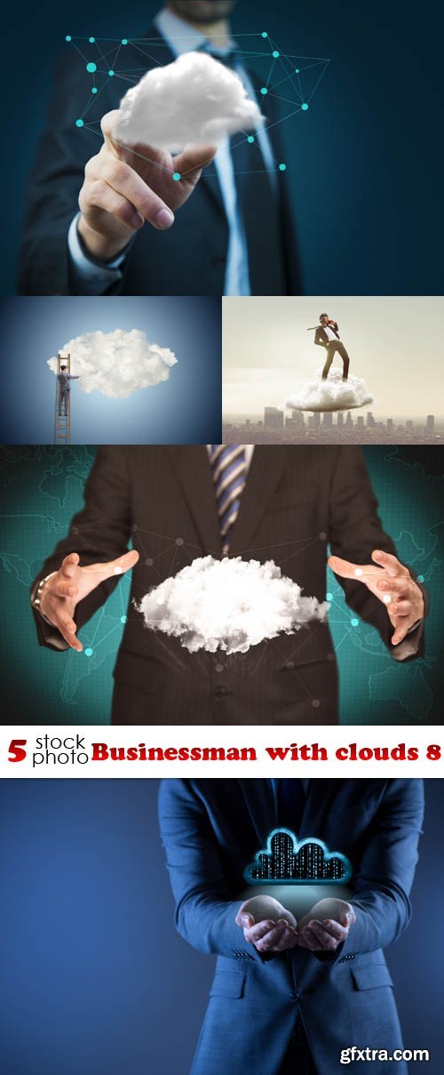 Photos - Businessman with clouds 8