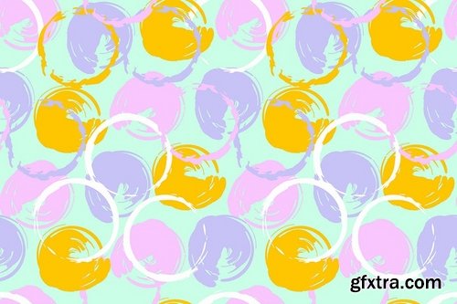 Colored Dirty Coffee Spots Patterns  Backgrounds