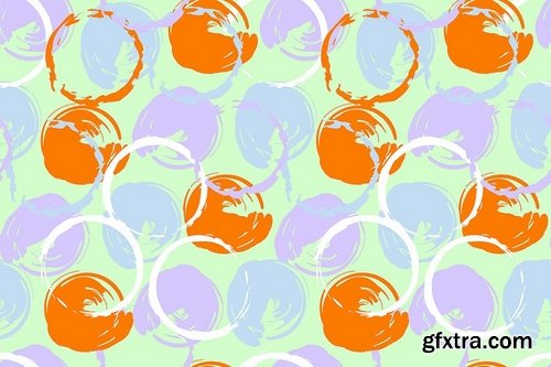 Colored Dirty Coffee Spots Patterns  Backgrounds