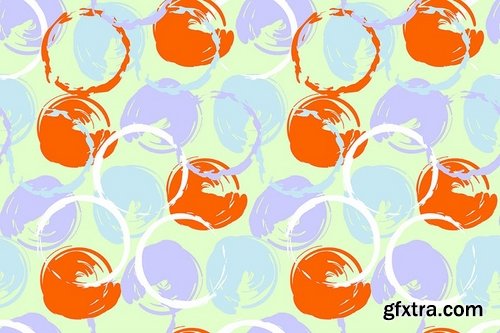 Colored Dirty Coffee Spots Patterns  Backgrounds