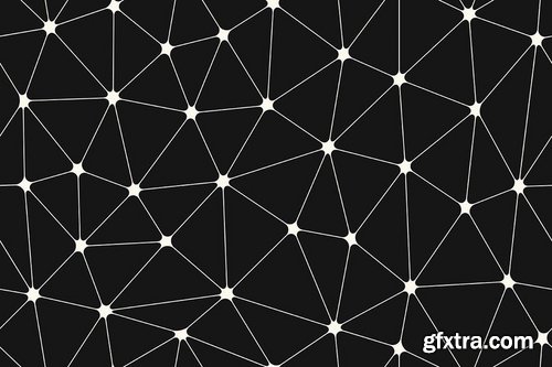 Voronoi Lattice Seamless Patterns  Backgrounds