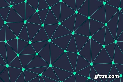 Voronoi Lattice Seamless Patterns  Backgrounds