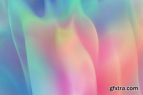 Vibrant Colored Liquid Backgrounds