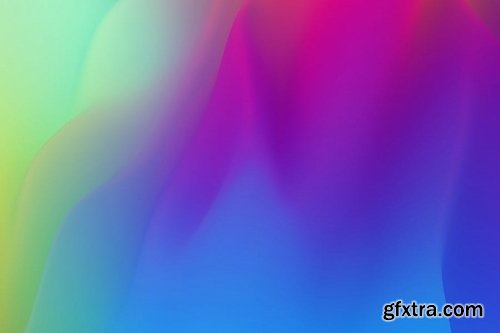 Vibrant Colored Liquid Backgrounds