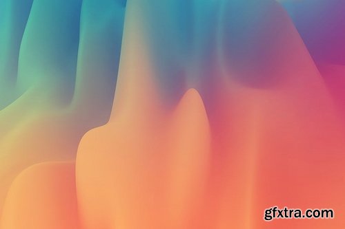 Vibrant Colored Liquid Backgrounds