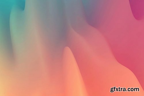 Vibrant Colored Liquid Backgrounds