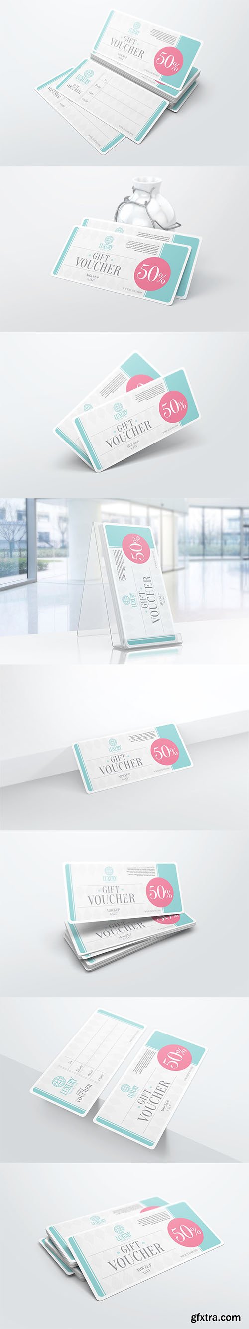 Gift Voucher Mockups 2