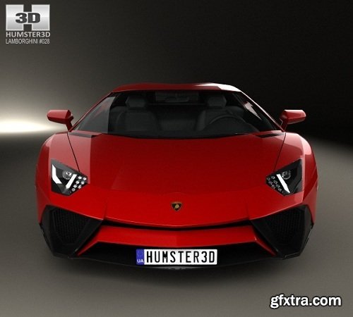 Lamborghini Aventador LP 750-4 SuperVeloce 3D Model