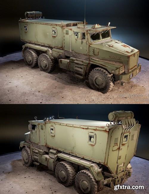 Ural Typhoon 3D Model