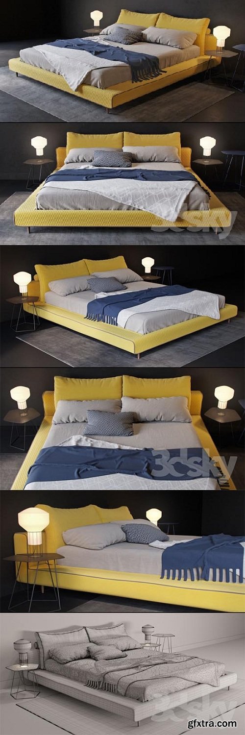 Bonaldo Qwen Bed