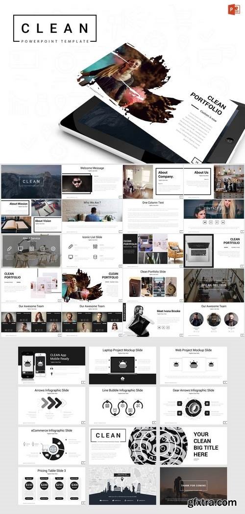 Clean Powerpoint Template