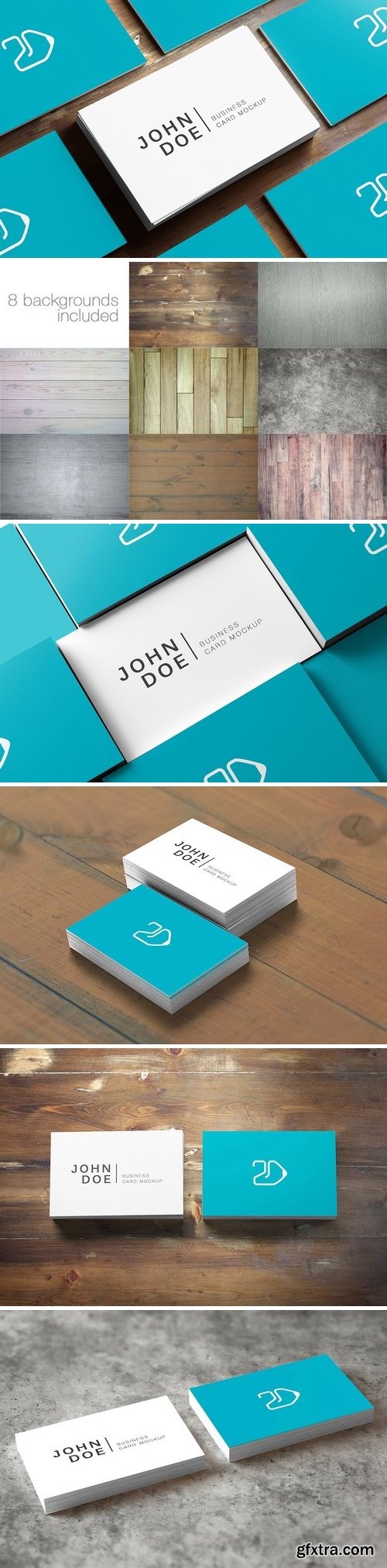 CM - 85x55 Business Card Mockup 2144099